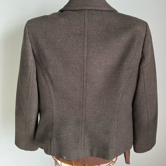 Jacket coat wool. Evan Picone. - Picture 2 of 8